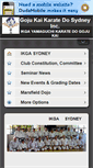 Mobile Screenshot of karatesydney.com